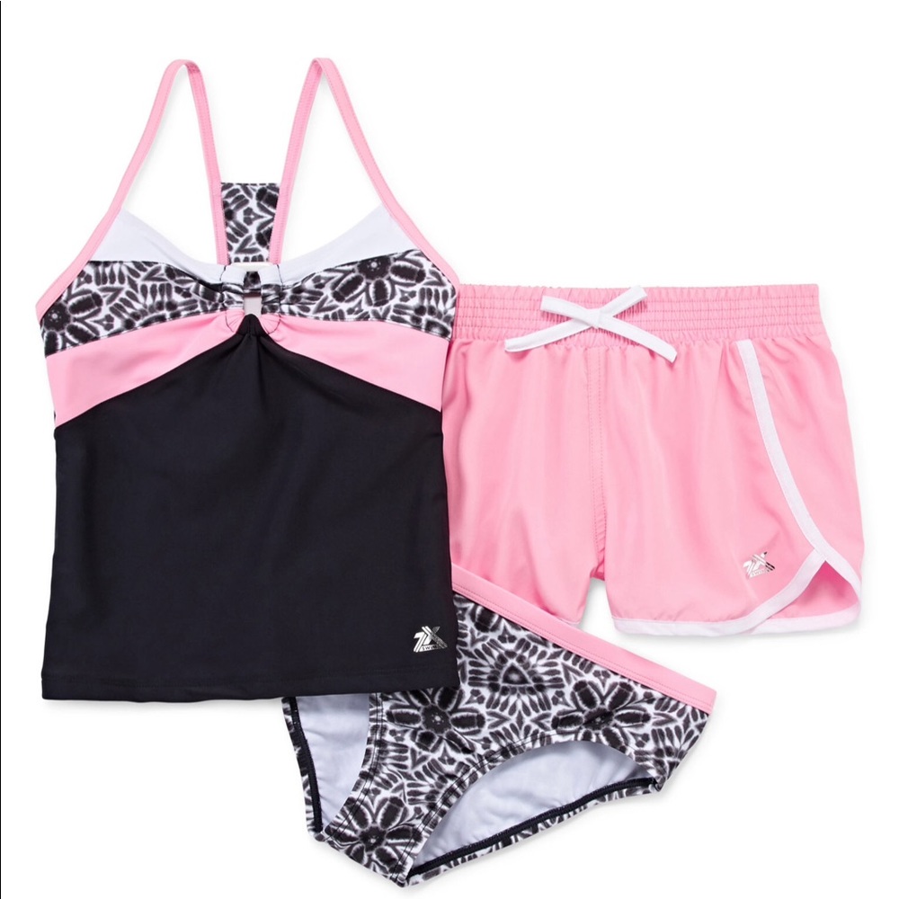 Girls 3-piece swimsuit. NEW WITH TAGS!